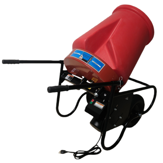 Poly Drum Cement Mixer Wheelbarrow style 3.5cu.ft