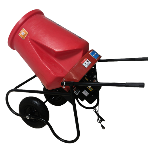 Poly Drum Cement Mixer Wheelbarrow style 3.5cu.ft