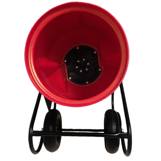 Poly Drum Cement Mixer Wheelbarrow style 3.5cu.ft