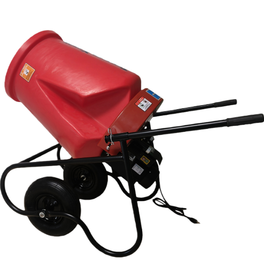 Poly Drum Cement Mixer Wheelbarrow style 3.5cu.ft