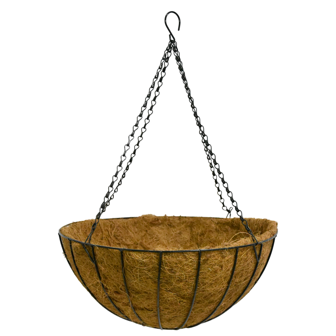 Hanging Wire Basket With Coco Liner 16in (41cm)