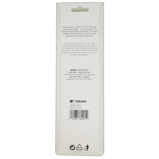 Micro Tip Garden Pruner With Strap 7-2/3in