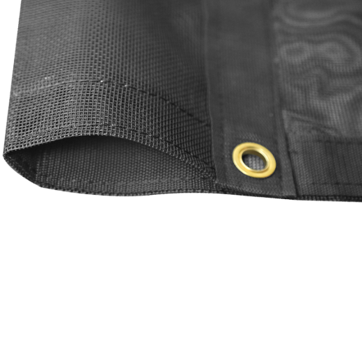 Mesh Dump Truck Tarp 7ft x 14ft 10oz Black