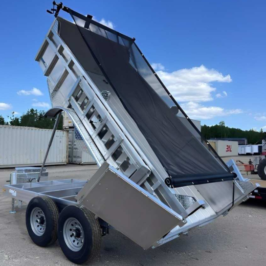 Mesh Dump Truck Tarp 7ft x 14ft 10oz Black