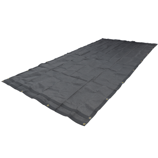 Mesh Dump Truck Tarp 7ft x 22ft 10oz Black