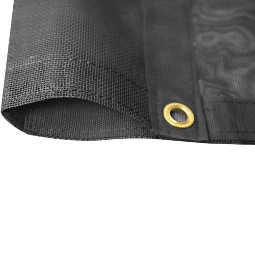 Mesh Dump Truck Tarp 7ft x 22ft 10oz Black