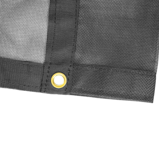 Mesh Dump Truck Tarp 7ft x 22ft 10oz Black