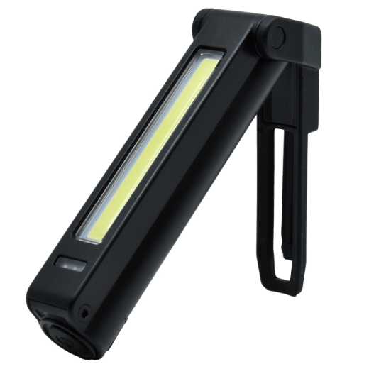 LED Rechargeable Folding Pocket Flashlight