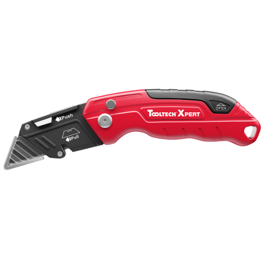 Foldable Utility Knife Lock-Back With Belt Clip