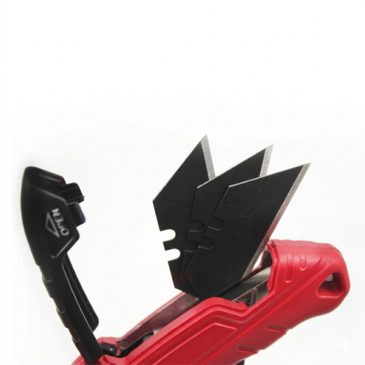 Foldable Utility Knife Lock-Back With Belt Clip