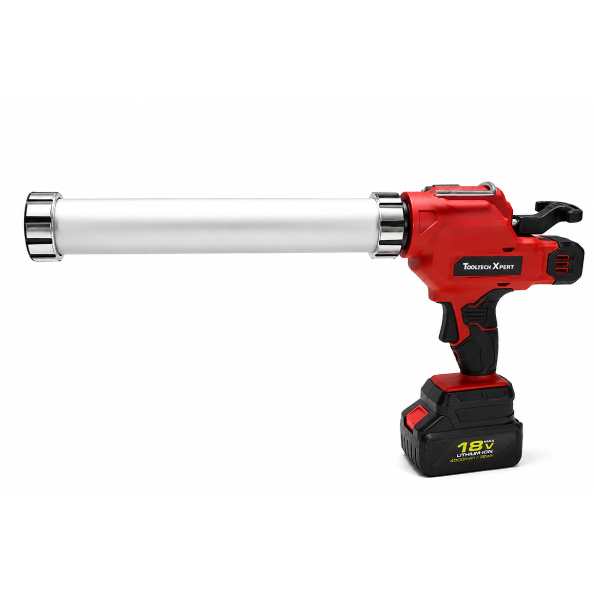 Cordless Sausage Caulking Gun 600mL Aluminum Barrel 18V