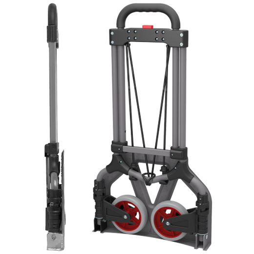Steel Folding Hand Truck Soft Grip Handle 70kg