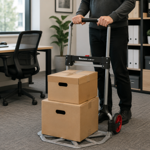 Steel Folding Hand Truck Fully Assembled 90kg