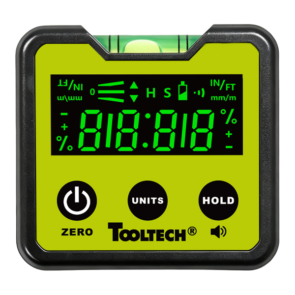 Digital Angle Finder with Level