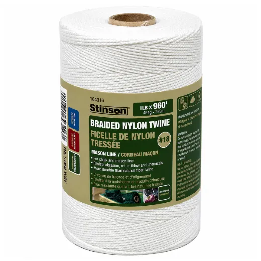 Twisted Nylon Twine #15 1lb 960ft White