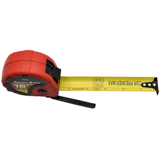 Tape Measure 16ft x 1in Imperial Mason's
