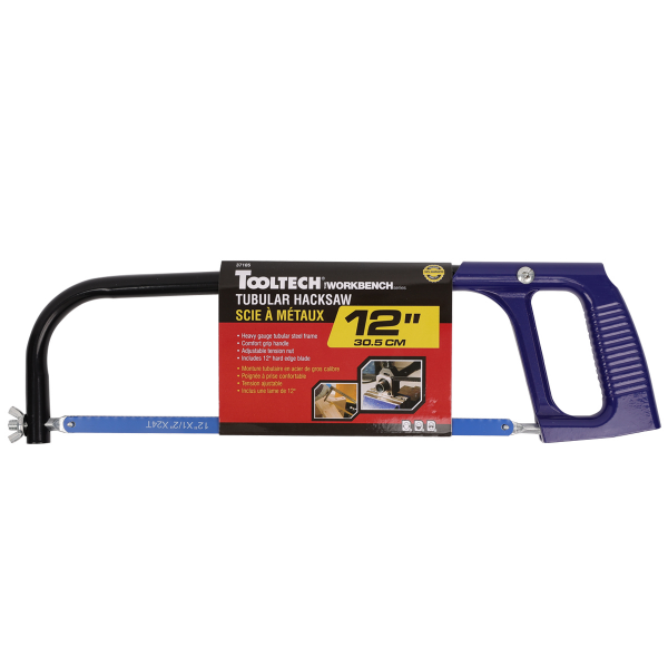 Hacksaw Tubular Comfort Grip 12in Steel
