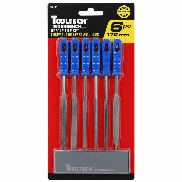 6PC Needle File 170mm HCS Set