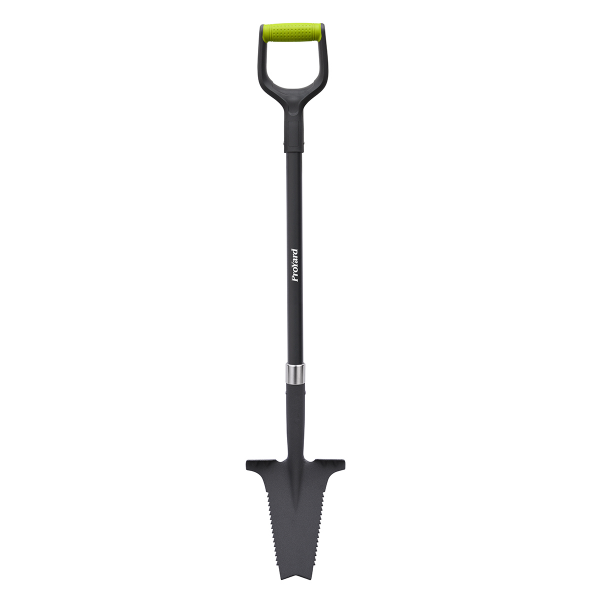Root Cutting Spade with Fiberglass D-handle  43.3in x 7.6in x 3.1in
