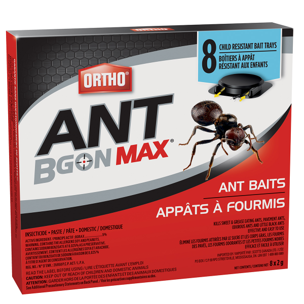 8PK Ortho Ant B Gon Max Ant Baits Plastic