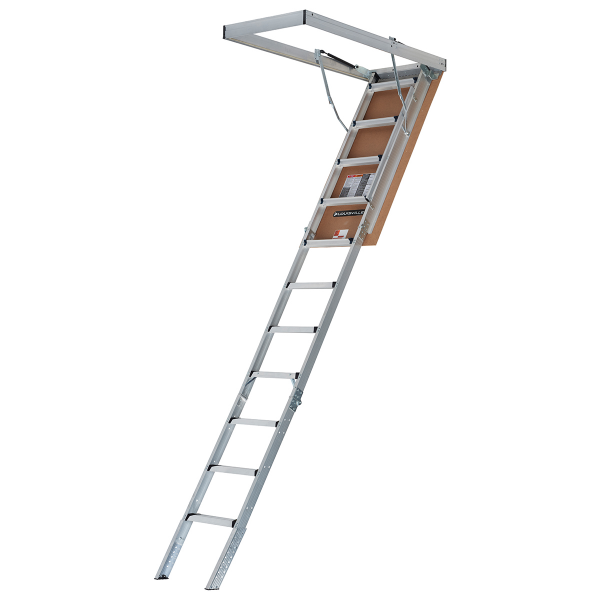 Aluminum Attic Ladder 375lb Capacity