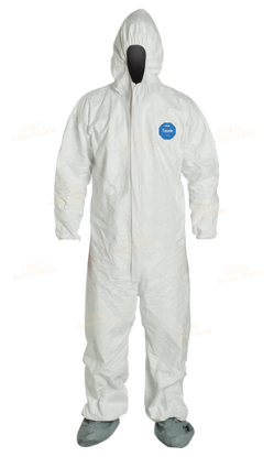 DuPont Tyvek Coverall with Hood & Booties - XL