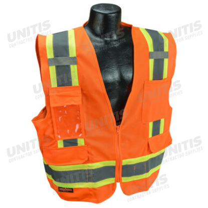 Radians Class 2 Safety Vest - Orange - L
