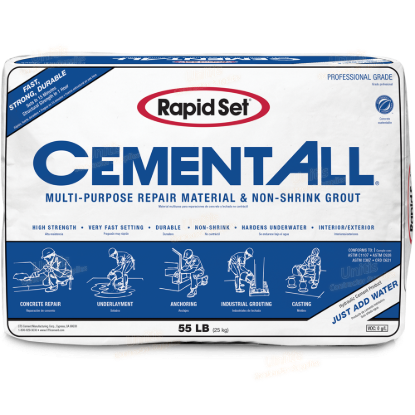 CTS Rapid Set Cement All - Blue Bag - 55 lb bag - 50/pllt