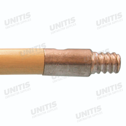 Broom Handle W/Threaded Tip