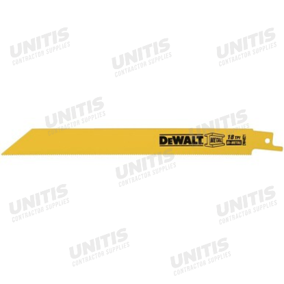 Dewalt Sawzall Blade - 8" x 18TPI - 5/Pack