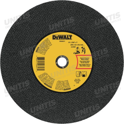 Dewalt Cut-Off Wheel 14" Metal Cutting - for Electric Chop Saw