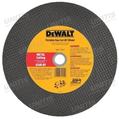 Dewalt Cut-Off Wheel 14" for Metal - 20mm Arbor - Stihl Saws