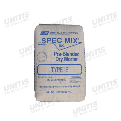 Spec Mix Type-S Mortar - 94 lb bag