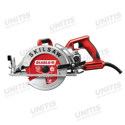 Skilsaw 7-1/4" Magnesium Worm Drive Circular Saw with Blade - Household Plug