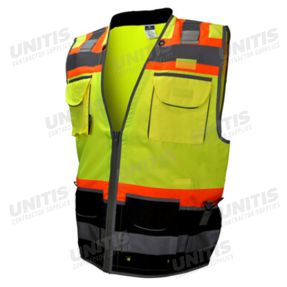 Radians Class 2 Safety Vest - Green/Black - M