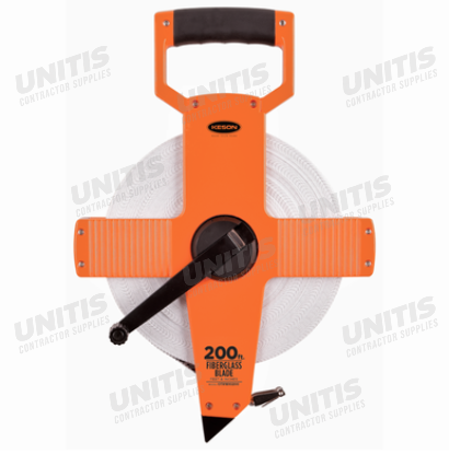 Keson Tape Measure 200' Open - Inches and Tenths