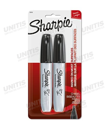 Sharpie Permanent Marker - Chisel Tip - 2/pack