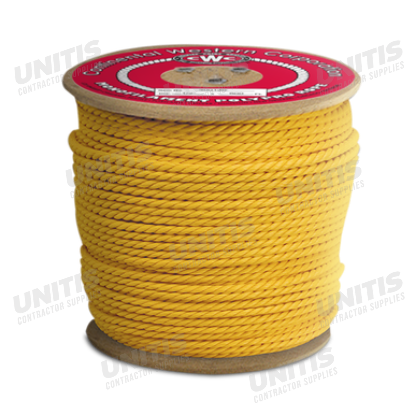 Pull Rope - 3/8" x 1200' - Yellow