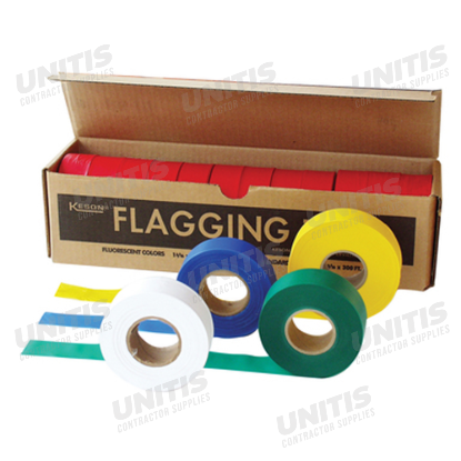 Flag Tape - White - 300' Roll