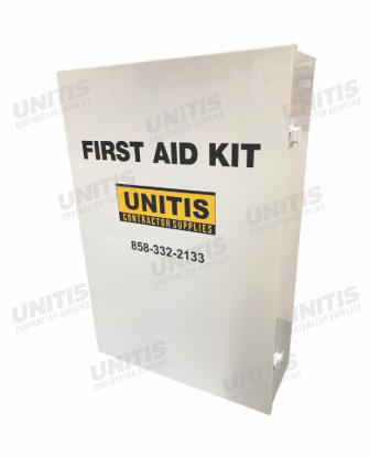 First Aid Kit - 200 Person - 4 Shelf - Metal