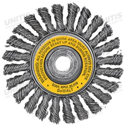 Dewalt Wire Wheel 4" Twisted/Knot