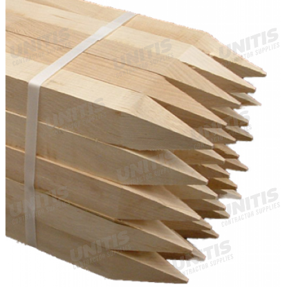 Wood Ginnie / Hub - 1" x 1" x 6" - 200/box
