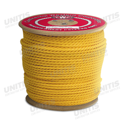 Pull Rope - 1/4" x 600' - Yellow