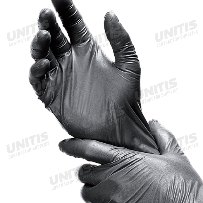 Adenna Nitrile Glove - 6 Mil - Black - M (100 per Box)