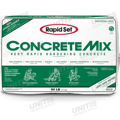 CTS Rapid Set Concrete Mix - Green Bag - 60lb/bag