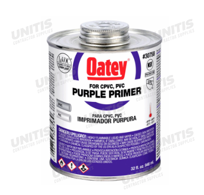 Oatey Purple Pipe Primer - 32 oz