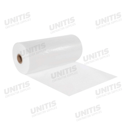 Plastic Sheeting / Splash Guard - 2 Mil - 4'2" x 200' Clear - 4 rolls/box (priced per roll)