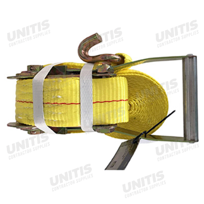 Ratchet Strap / Tie Down Strap with J Hook 2" x 27'