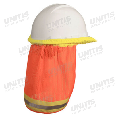 Radians Hard Hat Neck Shade - Orange