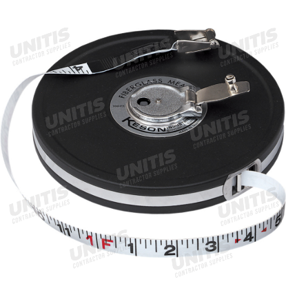 Keson Tape Measure 100' Closed - feet and tenths